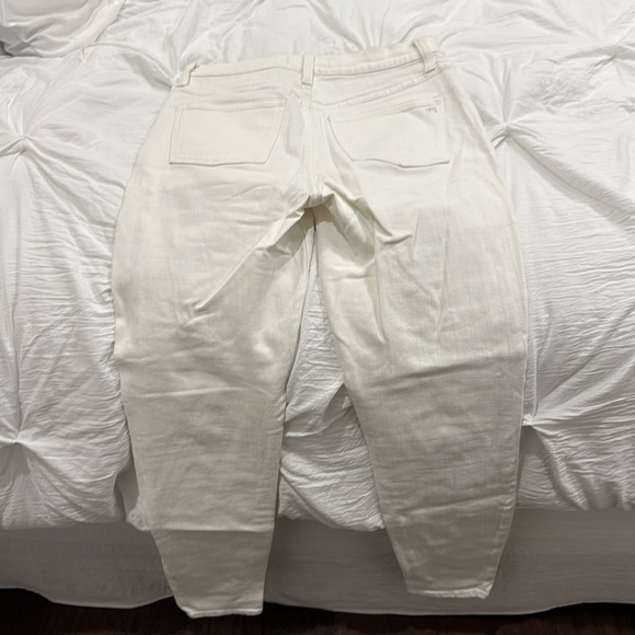 Madewell 9” high riser white skinny jeans - 27 - Picture 6 of 6